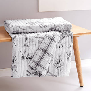 Sleigh Bells Quilt Throw