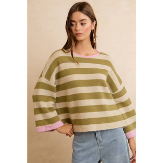 Stripe Reversible Sweater