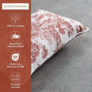 20x12 Throw Pillow Cover Trianon Brown