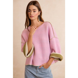 Stripe Reversible Sweater
