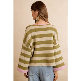 Stripe Reversible Sweater