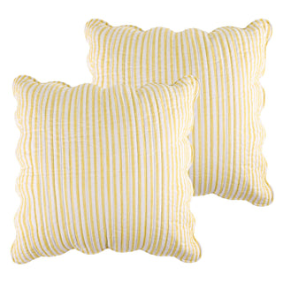 Daffodil Quilt Euro Sham Set 2