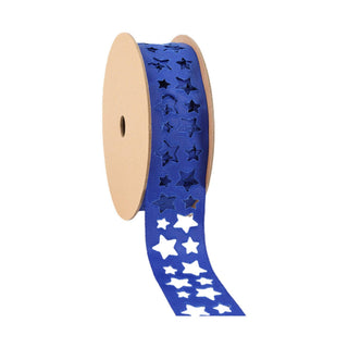 Star Cutout Blue Ribbon