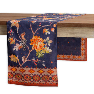 72" Table Runner Cotton Kelim Double Layer