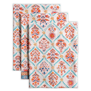 Kitchen Towels Cotton S/3 Romane