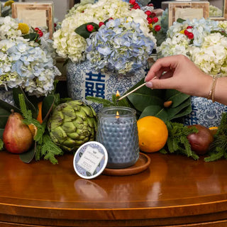 Laurel Grove Glass Candle
