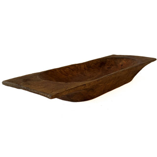 Wood Dough Bowl Natural