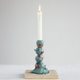 Stacked Acorn Taper Holder