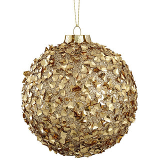 SM Gold Glitter Ornament