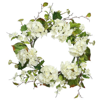 Cream Hydrangea Wreath