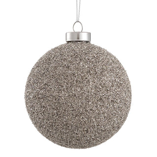 Silver Bead Ornament