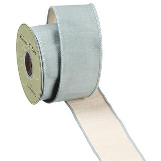 Teal Dupioni Ribbon 2.5"