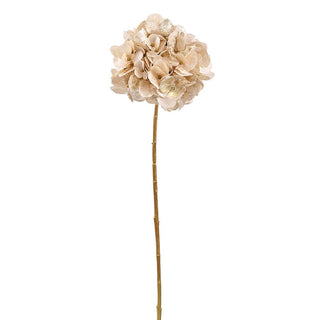 Gold Metallic Hydrandea Stem