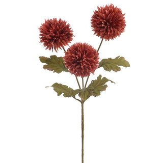 Dusty Mahogany Mum Spray