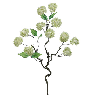 White Snowball Spray 33"