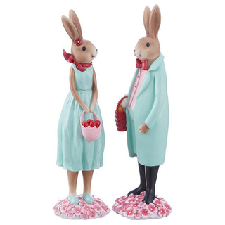 13" Bunny Couple