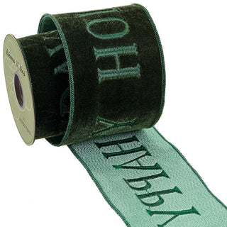 4" Happy Holiday Ribbon