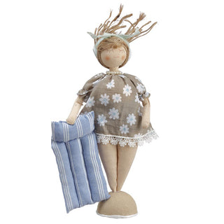 Raft Girl Flower Dress Doll