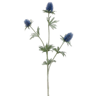 Navy Thistle Spray
