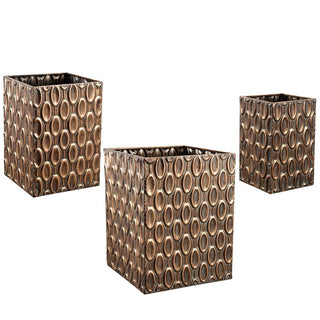 Square Copper Planters