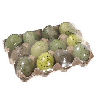 Two Tone Green Egg Carton