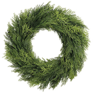 Deluxe Mixed Cedar Wreath 30"