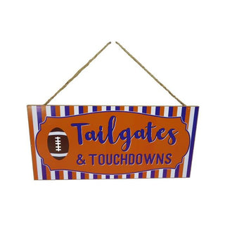 Tailgates & Touchdowns Door Hanger