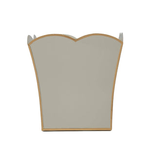 8" Square Cachepot Planter Taupe