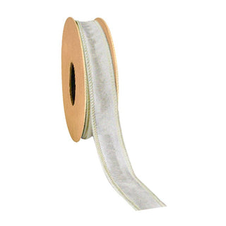 1" Dupioni Ribbon Copper Brown