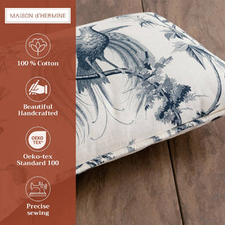 20x12 Throw Pillow Cover Paradise Blue