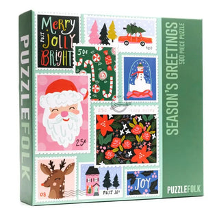 Season's Greetings Christmas Puzzle