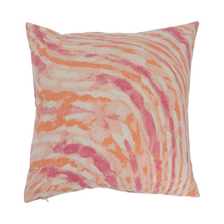 20" Pink Marble Pillow