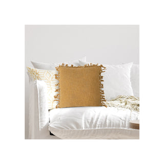 20" Crochet Fringe Pillow