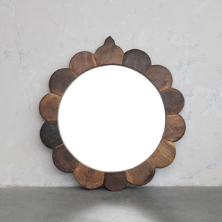 Scallop Mirror