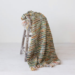 Bouclé Throw