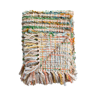 Bouclé Throw