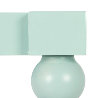 Blue Lacquered Bar Cart