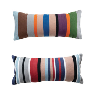 Woven Striped Lumbar