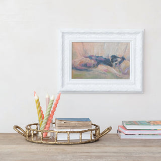 Brass Faux Bamboo Tray