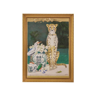 Cheetah Urn Artwork