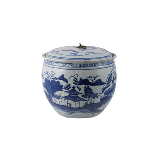 Stoneware Ginger Jar