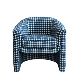 Velvet Upholstered Chair