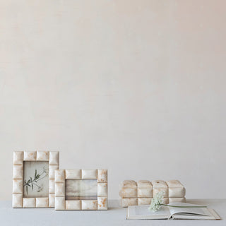 Marbeled Ivory Frame