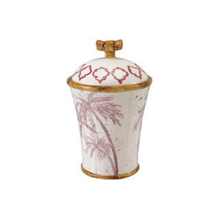 Stoneware Canister Bamboo