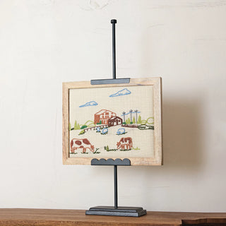 26" Black Metal Easel
