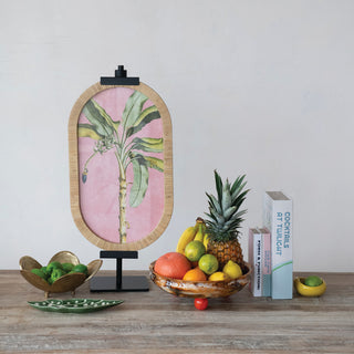 Palm Tree Rattan Frame