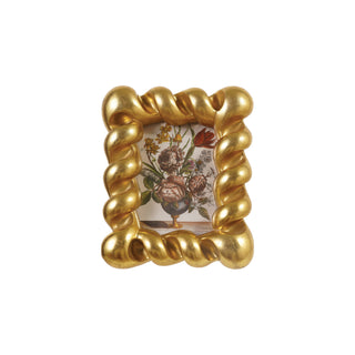 4x6 Gold Twist Frame