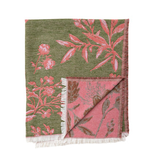 Botanical Fringe Throw