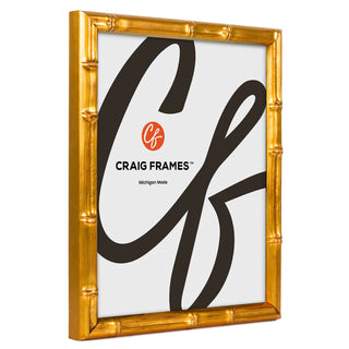 12x12 Gold Bamboo Frame
