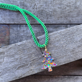 Christmas Rope Necklace Tree